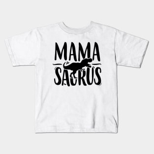 Mama Saurus Roar Mini Saurus Kids T-Shirt
